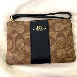 Coach Wristlet, new. Never used.